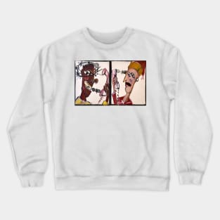 Big Bad Calling Little Red Crewneck Sweatshirt